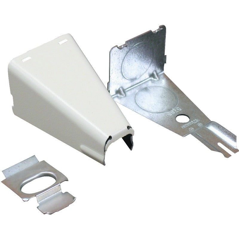 Wiremold B-17 Raceway T-Fitting, Ivory, Metal