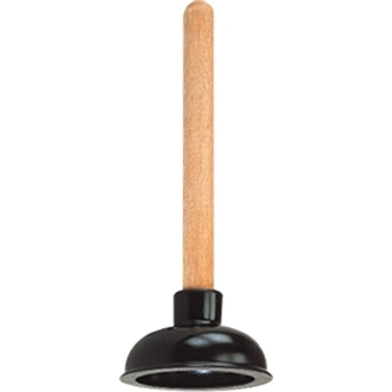 ProSource 8317-B Plunger, 10-5/8 In OAL, 4 in Cup, Short Handle