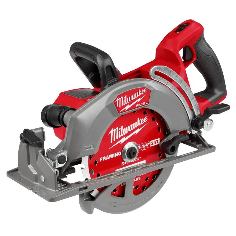 Milwaukee M18 FUEL 2930-20 Circular Saw, 7-1/4 in Dia Blade, 2-5/8 in Cutting Capacity, 53 deg Bevel, 5/8 in Arbor
