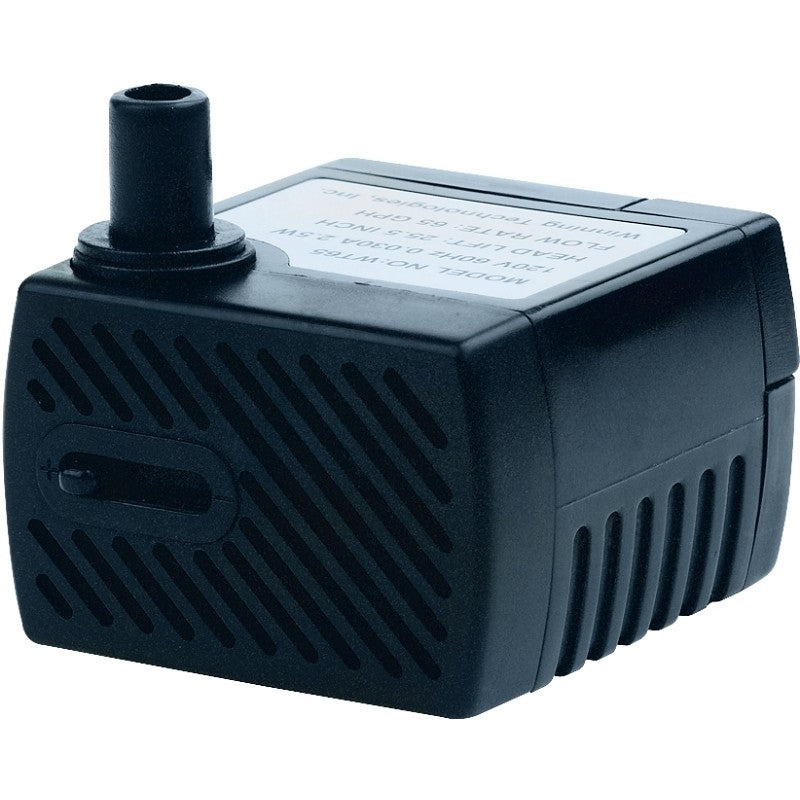 Little Giant 566713 Magnetic Drive Pump, 0.03 A, 115 V, 1/2 x 3/8 in Connection, 1 ft Max Head, 47 gph