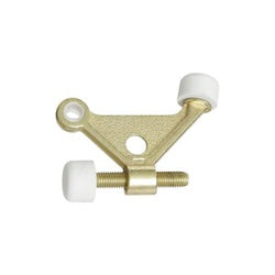 Textured Hinge Pin Door Stop Bright Brass (POS)