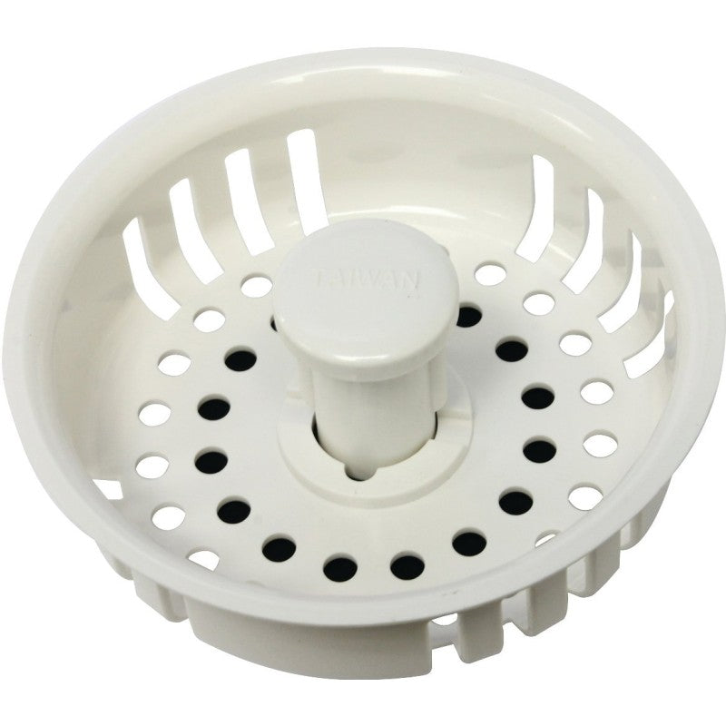 Plumb Pak PP820-26 Basket Strainer with Adjustable Post, Plastic, For: Most Kitchen Sink Drains