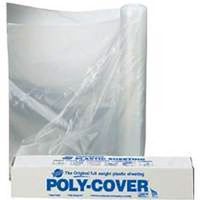 Waterproof Polyethylene Film 12 Feet By 200 Feet 2 Mil Clear Plastic