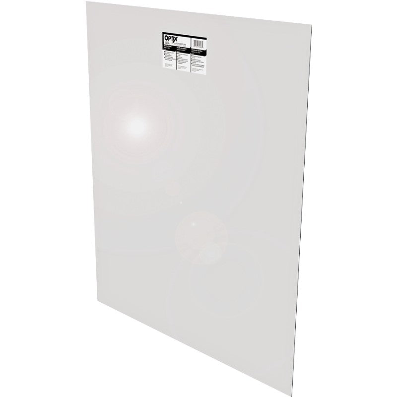 Plaskolite 1AG2124A Flat Sheet, 36 in L, 30 in W, 0.22 in Thick, Clear (Pack of 4)