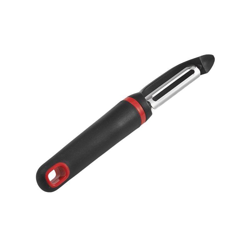 Farberware 5211653 Euro Vegetable Peeler, ABS/Stainless Steel, Black (Pack of 3)