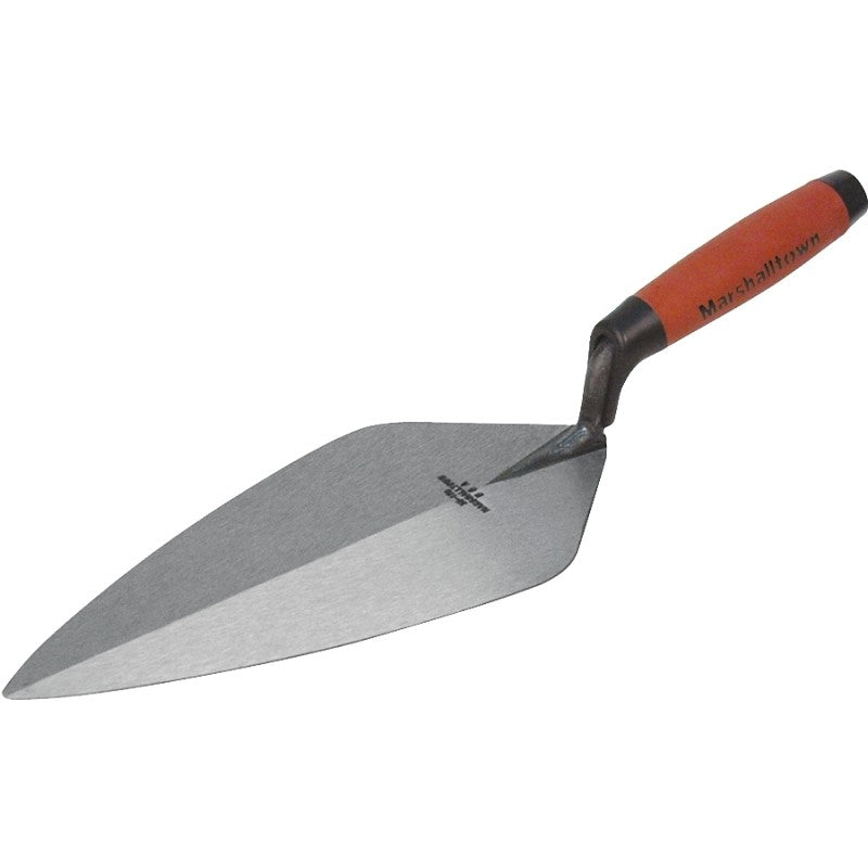 Marshalltown 33 11.5FG Brick Trowel, 11-1/2 in L Blade, 5 in W Blade, HCS Blade, DuraSoft Handle