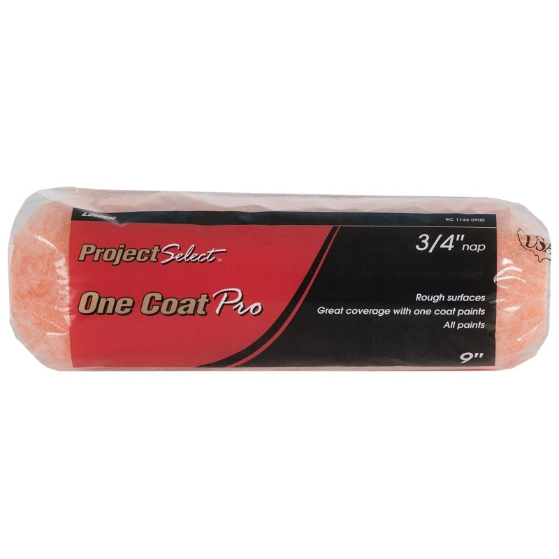 Linzer RC1145 Roller Cover, 3/4 in Thick Nap, 9 in L, Polyester Cover (Pack of 12)