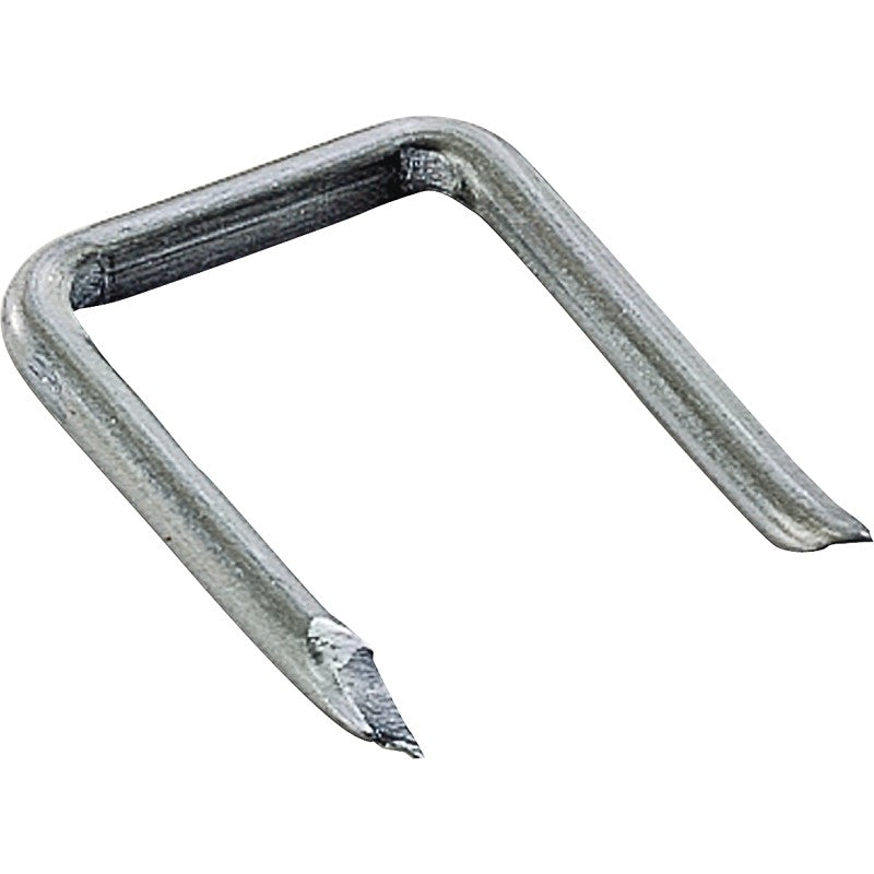 Gardner Bender MS-150 Cable Staple, 1/2 in W Crown, 1-1/4 in L Leg, Metal, 100/PK