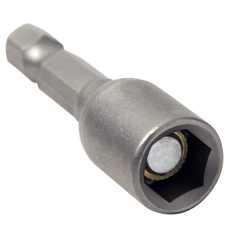 Vulcan 111431OR Magnetic Nutsetter, 1/4 in Drive, Hex Drive, 1-3/4 in L, 1/4 Quick Change in Shank (Pack of 50)