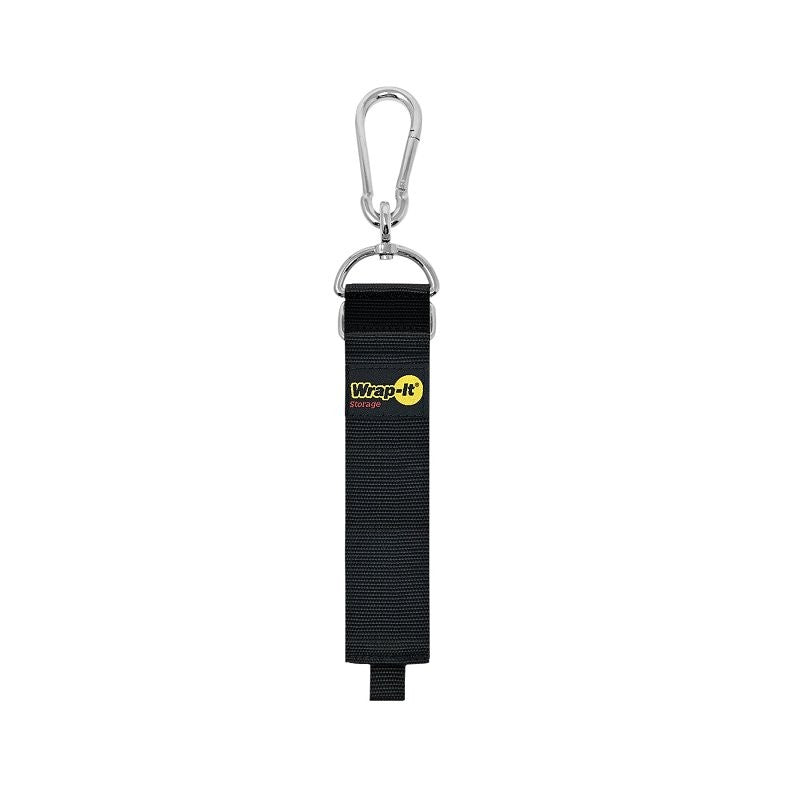 Wrap-It Storage Hook 'n Hang 100-HNH-24BL Storage Strap, 2 in W, 24 in L, Black