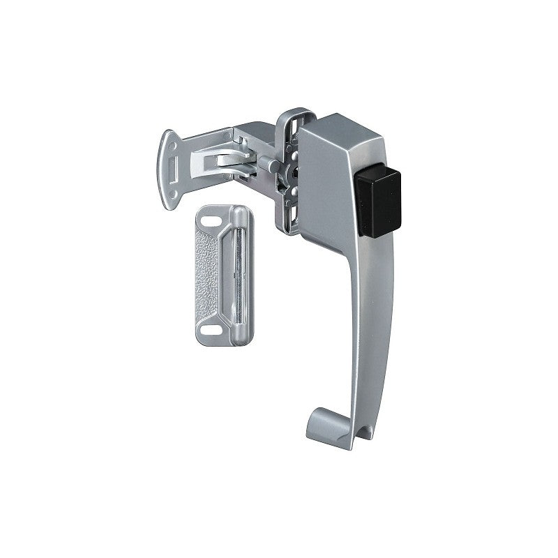National Hardware V1316 Series N178-368 Pushbutton Latch, 1-3/4 in Hole Spacing, Zinc, 5/8 to 2 in Thick Door