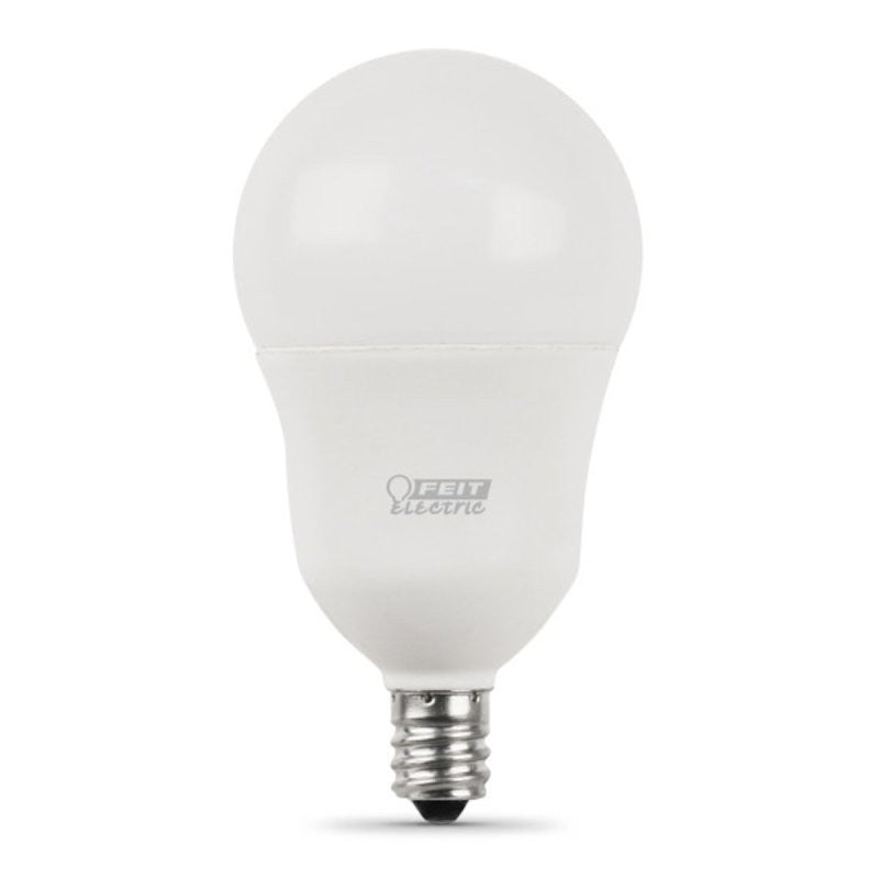 Feit Electric BPA1560C/950CA/2 LED Bulb, General Purpose, A15 Lamp, 60 W Equivalent, E12 Lamp Base, Dimmable
