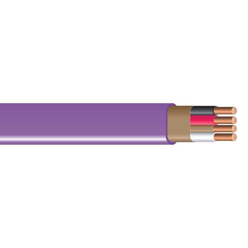 Southwire 12/3NM-WGX1000FT Sheathed Cable, 12 AWG Wire, 3-Conductor, 1000 ft L, Copper Conductor, PVC Insulation
