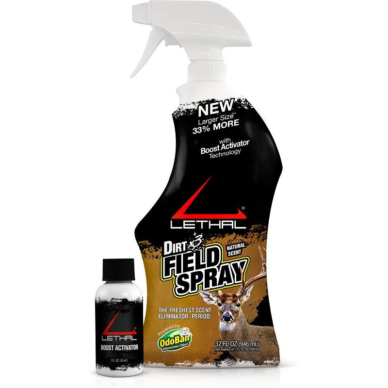 Lethal Dirt X3 717E67-31ZC Field Spray with Activator, Dirt, Liquid, 31 oz Bottle (Pack of 6)