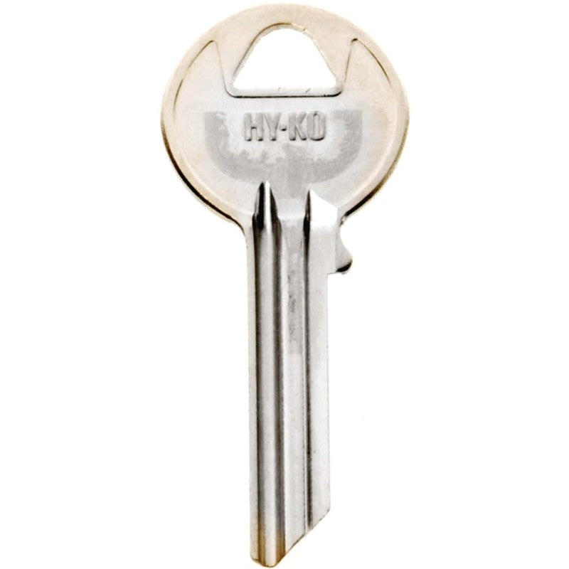 Hy-Ko 11010Y54 Key Blank, Brass, Nickel, For: Yale Cabinet, House Locks and Padlocks, Y54 Key Number (Pack of 10)