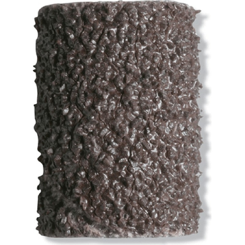 Dremel 431 Sanding Band, 1/4 in Dia Drum, 1/8 in Dia Shank, 60 Grit, Coarse, Aluminum Oxide Abrasive