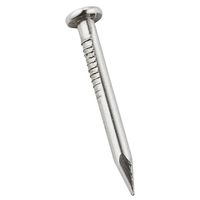 Shade Bracket Nails 3/4 Inch 1-1/2 Ounce Nickel Plated Steel