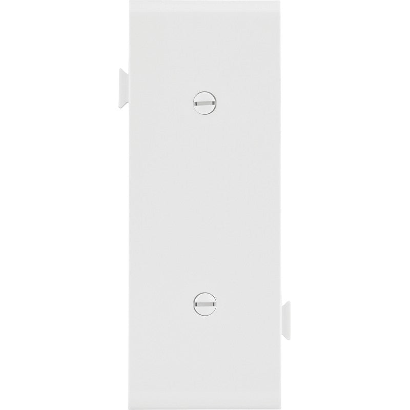 Eaton Cooper Wiring STC14W Wallplate, 1.9 in L, 4.84 in W, 0.23 in Thick, 1 -Gang, Polycarbonate, White