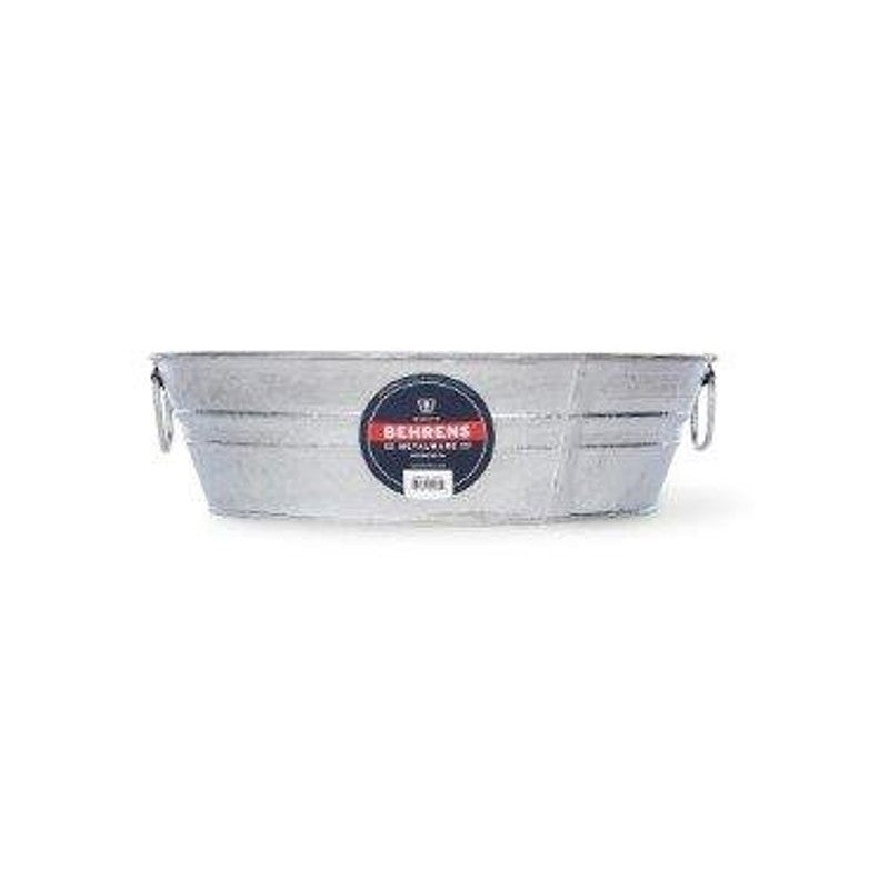 Behrens 105LFT Low Flat Tub, 3 gal Capacity, Steel