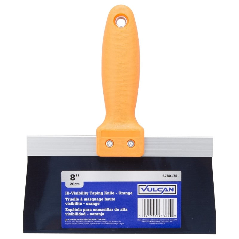 Vulcan 37001O3L Knife, 3-1/4 in W Blade, 8 in L Blade, Steel Blade, Flexible Tapered Blade, Ergonomic Handle