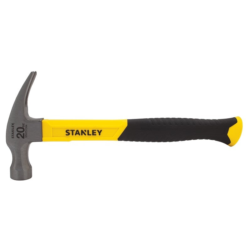 STANLEY STHT51304 Nailing Hammer, 20 oz Head, Rip Claw, Smooth Head, HCS Head