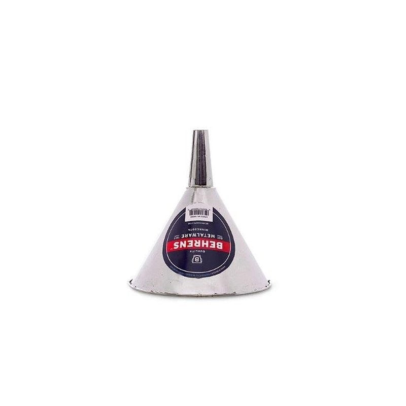 Behrens B35 Funnel, 1.75 qt Capacity, Tin, 8 in H