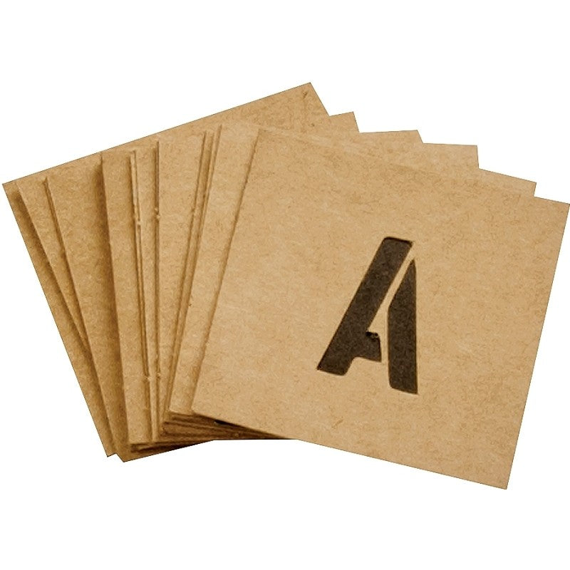 Hy-Ko ST-1 Number and Letter Stencil, Stencil, 6-Pieces