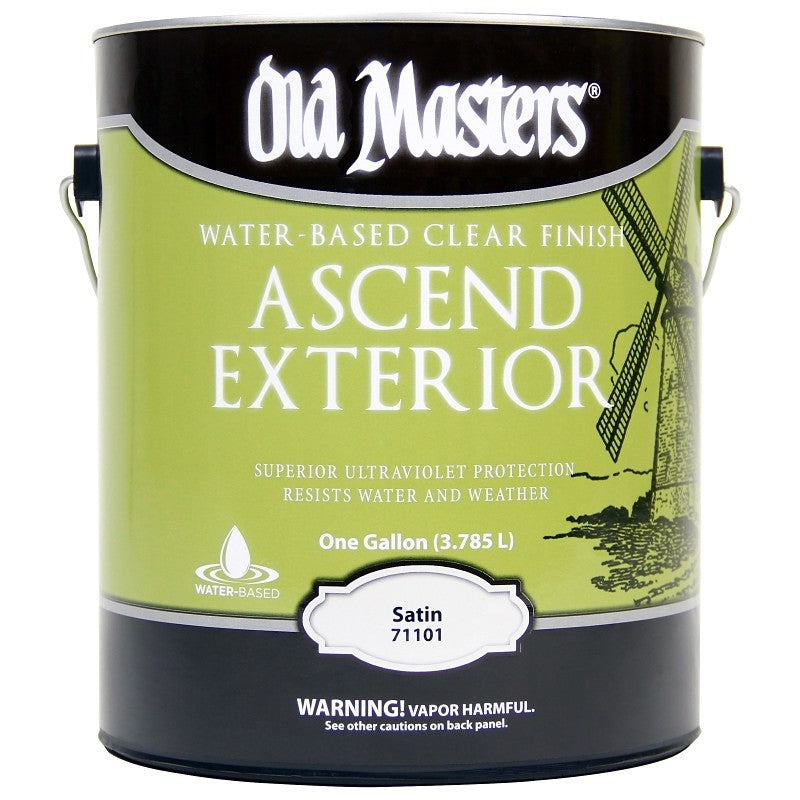 Old Masters 71101M Ascend Exterior, Satin, Liquid, 1 gal (Pack of 2)
