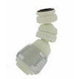 Plumb Pak PP800-200 Series PP800-216LF Faucet Aerator, White, 15/16-27 x 55/64-27, Plastic, Chrome Plated, 1.5 gpm