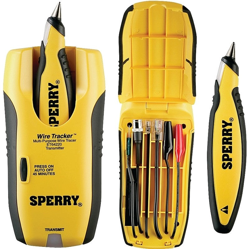 Sperry Instruments WireTracker Series ET64220 Wire Tracer, Yellow