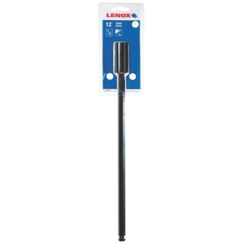 Lenox 3084712X Hole Saw Extension, 1/2 in Shank, 12 in L, Hex Shank