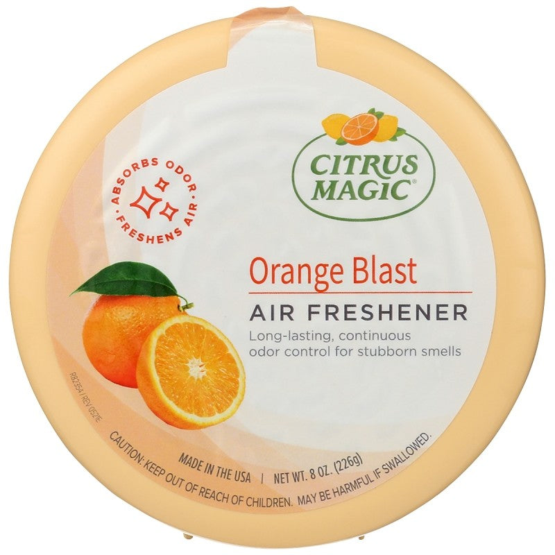 Citrus Magic 616472926 Air Freshener, 8 oz, Orange Blast, 42 to 56 days-Day Freshness (Pack of 6)