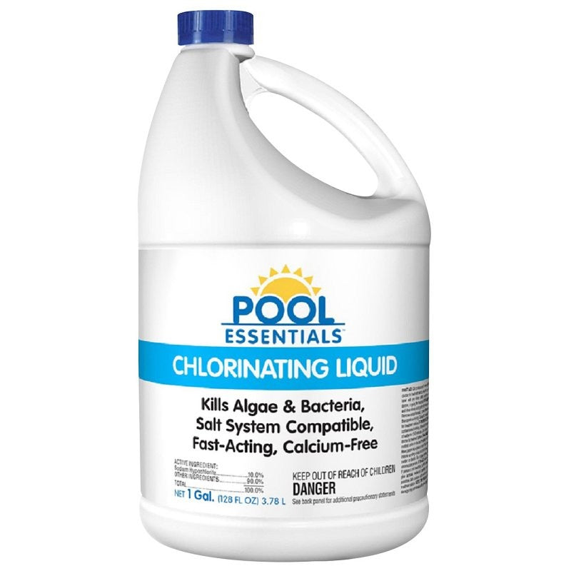 Pool Essentials 26128ESS Chlorine, 1 gal, Liquid (Pack of 6)