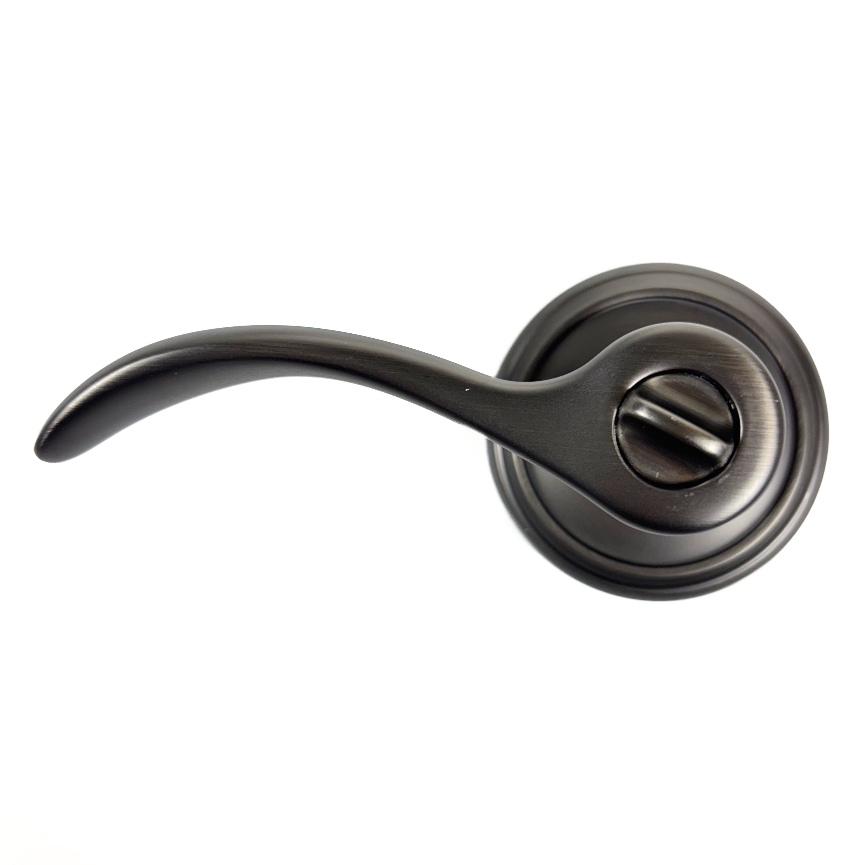 Tobin Smart Key Entry Reversible Leverset Slate Finish (POS)