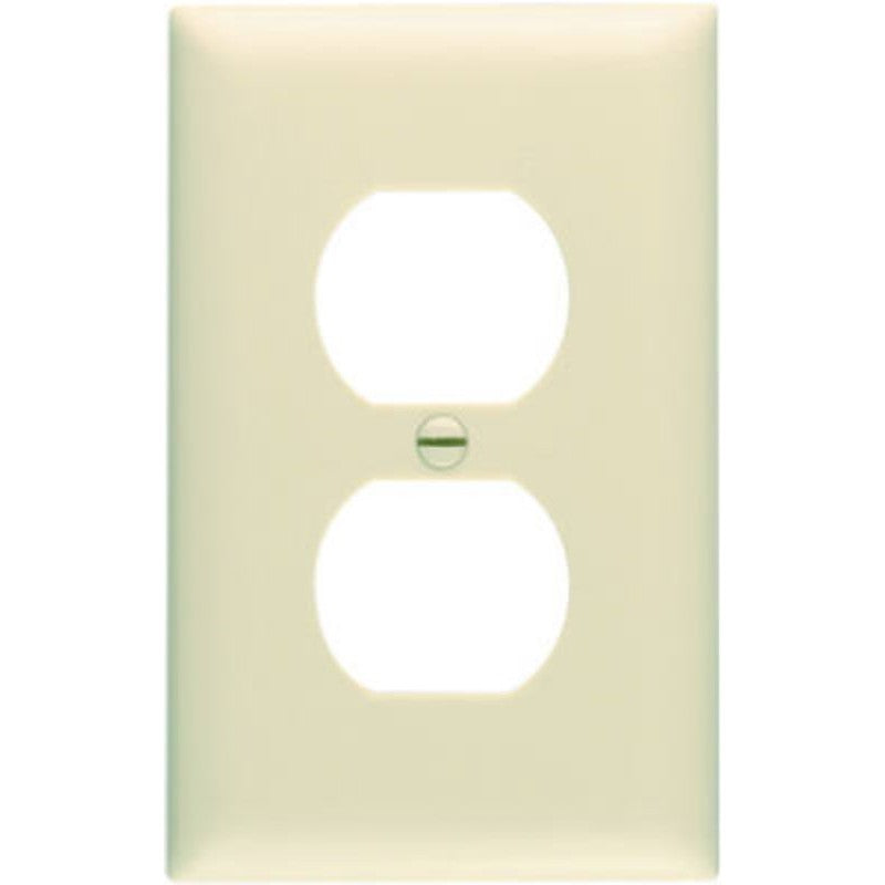 Pass & Seymour TradeMaster TP Series TP8ICC100 Receptacle Wallplate, 4.687 in L, Standard, 1-Gang, Nylon