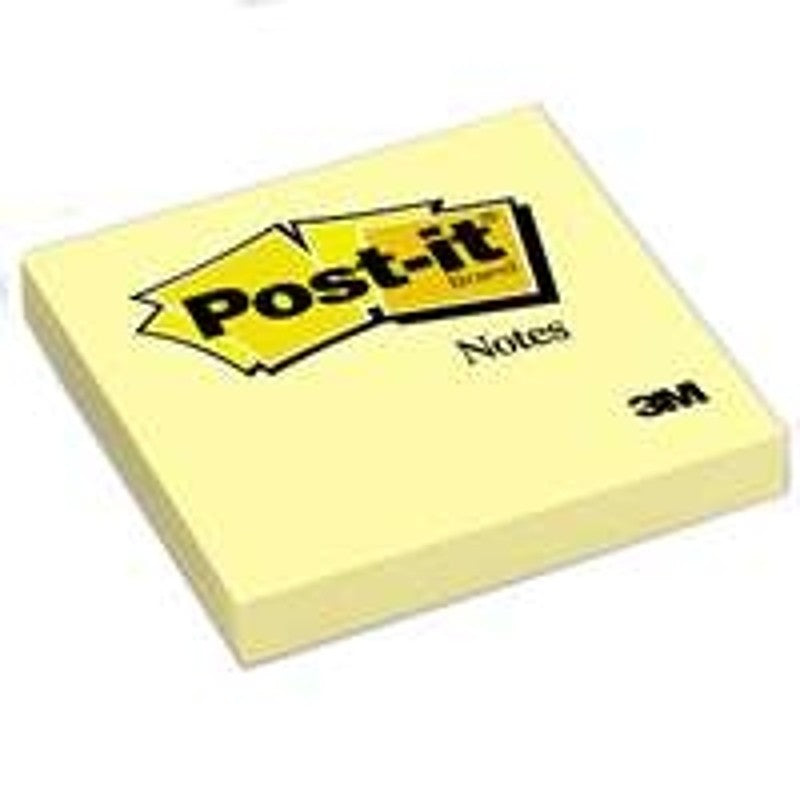 Post-it 5400A Sticky Note, Canary Yellow, 200-Sheet (Pack of 6)
