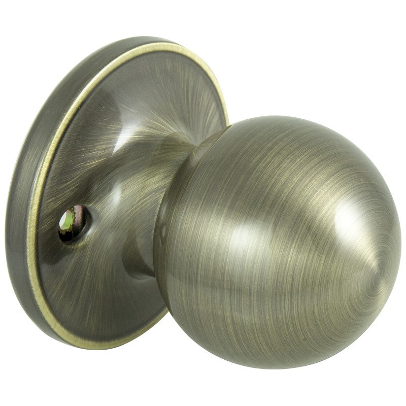 ProSource T3840V-PS Dummy Knob, T3 Design, 1-3/8 to 1-3/4 in Thick Door, Brass, 65.7 mm Rose/Base