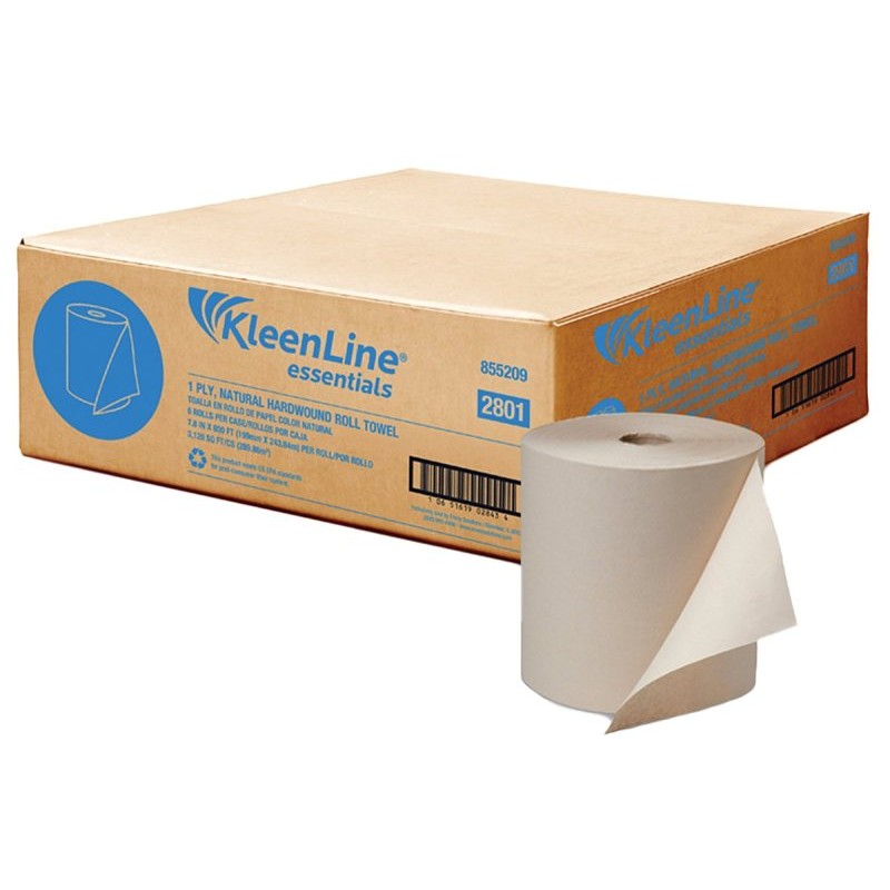 North American Paper 899599 Towel, 800 ft L, 7.85 in W, 1-Ply