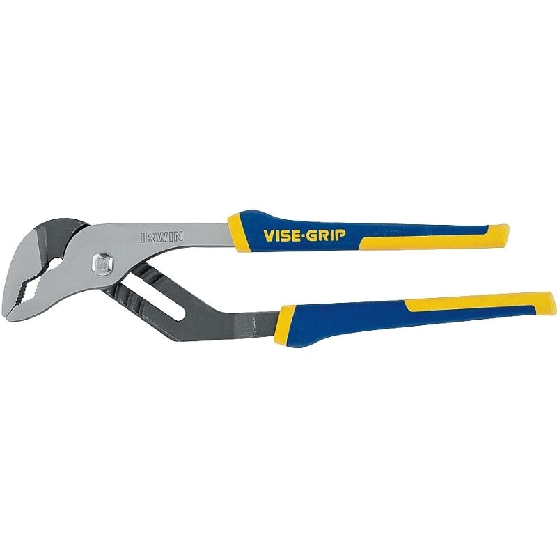 Irwin 2078512 Groove Joint Plier, 12 in OAL, 2-1/4 in Jaw Opening, Blue/Yellow Handle, Cushion-Grip Handle