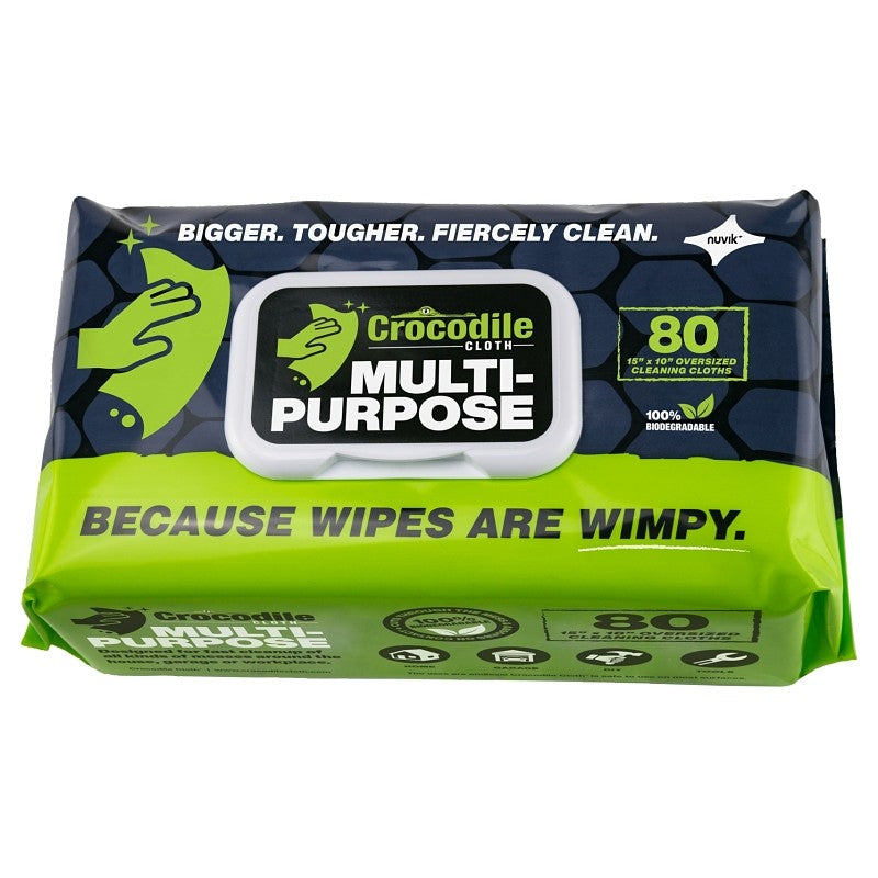 Crocodile Cloth Consumer 6620 Multi-Purpose Cleaning Cloth, 15 in L, 10 in W