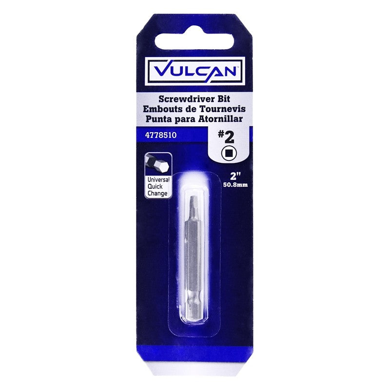 Vulcan 305971OR Screwdriver Bit, S2 Chrome Molybdenum Steel