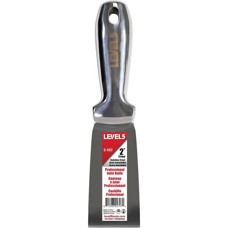 Level5 5-402 Joint Knife, 2 in W Blade, Stainless Steel Blade, Full-Tang Blade, Comfortable, Curved Handle (Pack of 4)