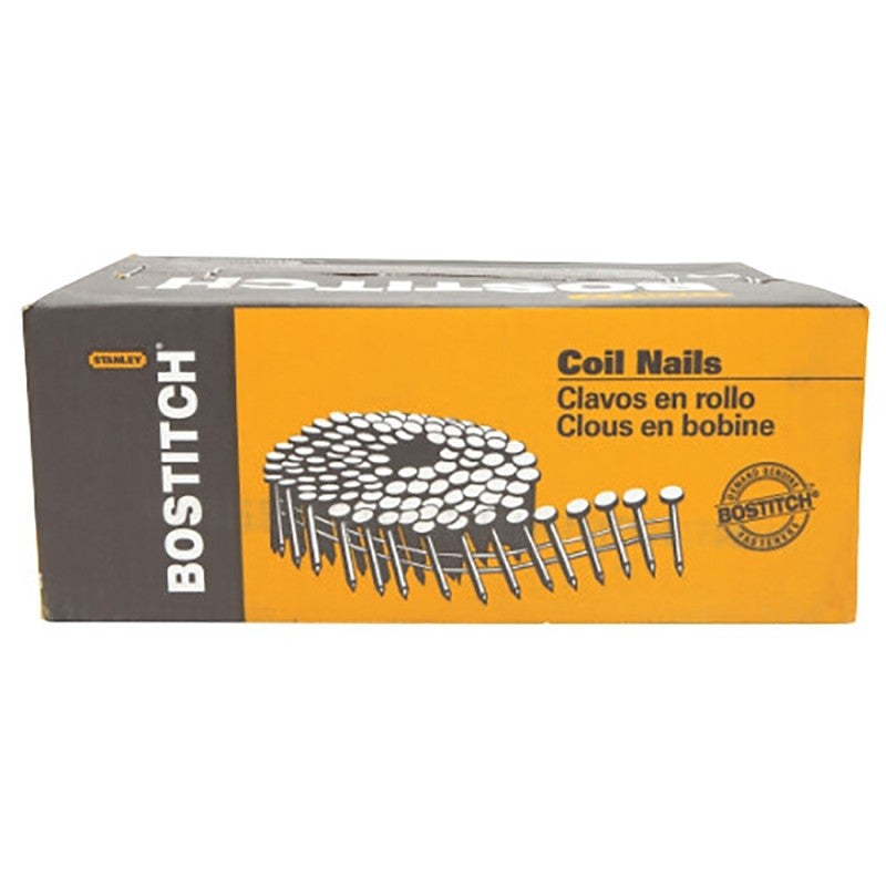 Bostitch C8R113BD Framing Nail, 2-3/8 in L, Steel, Full Head, Ring Shank