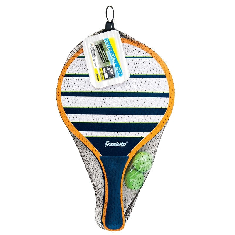 Franklin Sports 52615 Paddle Ball Set, Wood Racket, PVC Ball