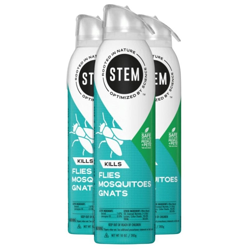 Stem 3281 Bug Killer, Spray Application, Indoor, Outdoor, 10 oz Can (Pack of 6)