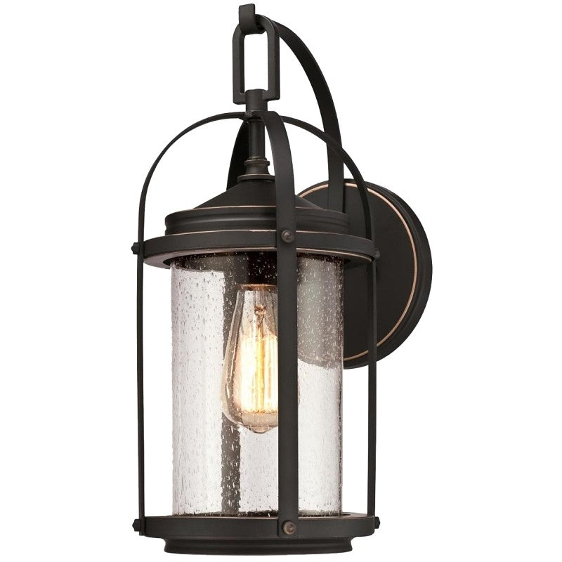 Westinghouse Grandview Series 6339300 Wall Light Fixture, 1-Lamp, Incandescent, LED Lamp, Metal Fixture