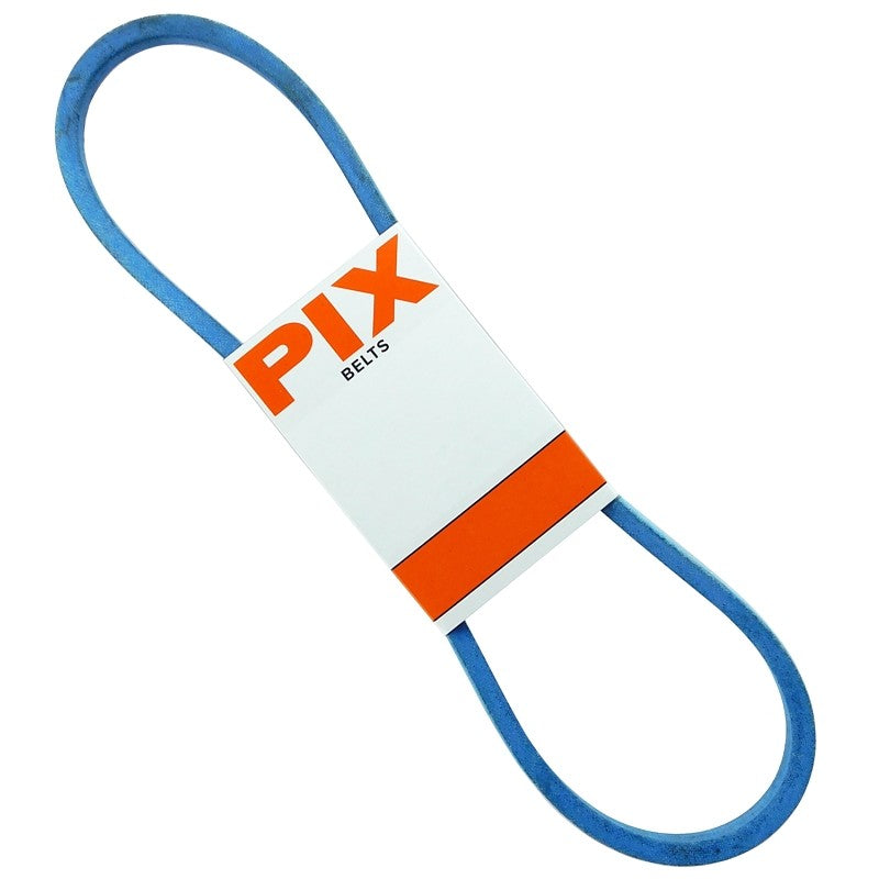PIX A65K Fractional Horsepower V-Belt, 67 in Outside Circumference, 1/2 in W, 9/32 in Thick, Blue