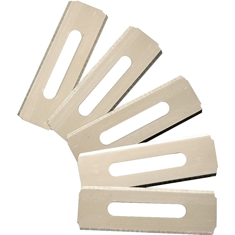 Vulcan JL-BD-123L Replacement Knife Blade, 2-1/4 in L, SK5 Steel, Single Edge, 2-Point