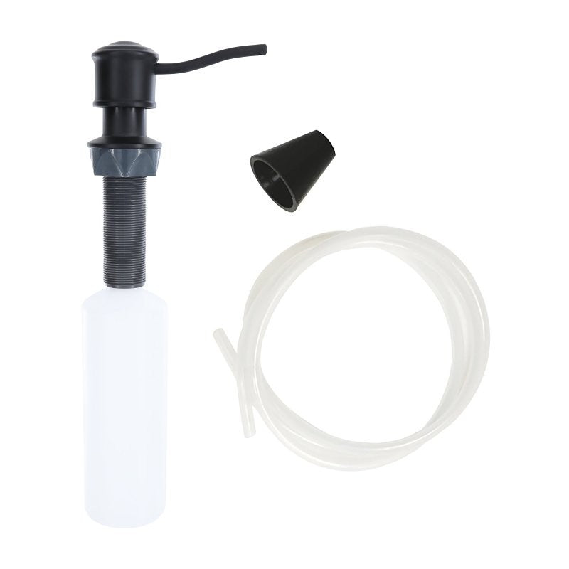 Danco 12032 Universal Soap Dispenser with Curved Nozzle, Plastic, Matte