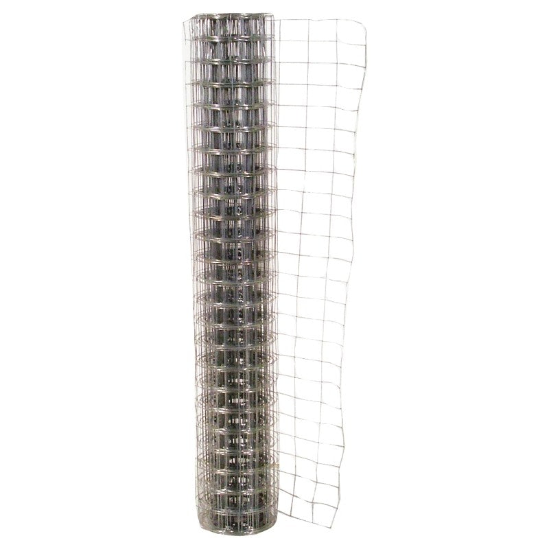 Jackson Wire 10152514 Welded Garden Fence, 50 ft L, 36 in H, 3 x 2 in Mesh, 16 ga Gauge, Galvanized